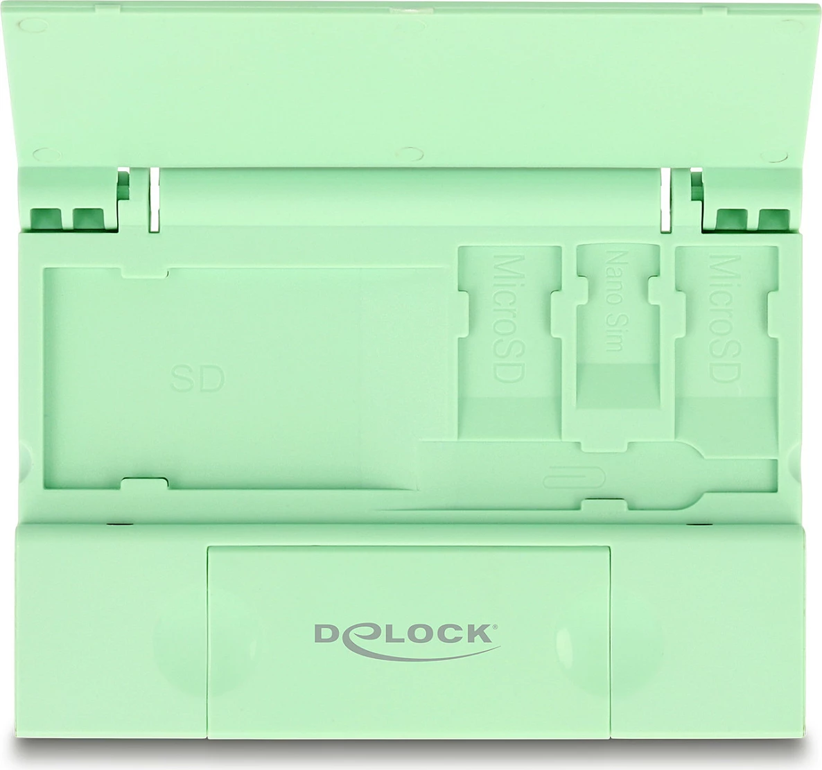Kartëlexues DeLOCK 91015, USB-A/USB-C, SD/MicroSD/MMC, 5 Gbit/s, mint