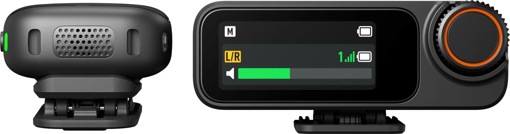 Mikrofon pa tela DJI MIC 3, 1 dërgues + 1 pranues, Bluetooth, 8 orë, i zi