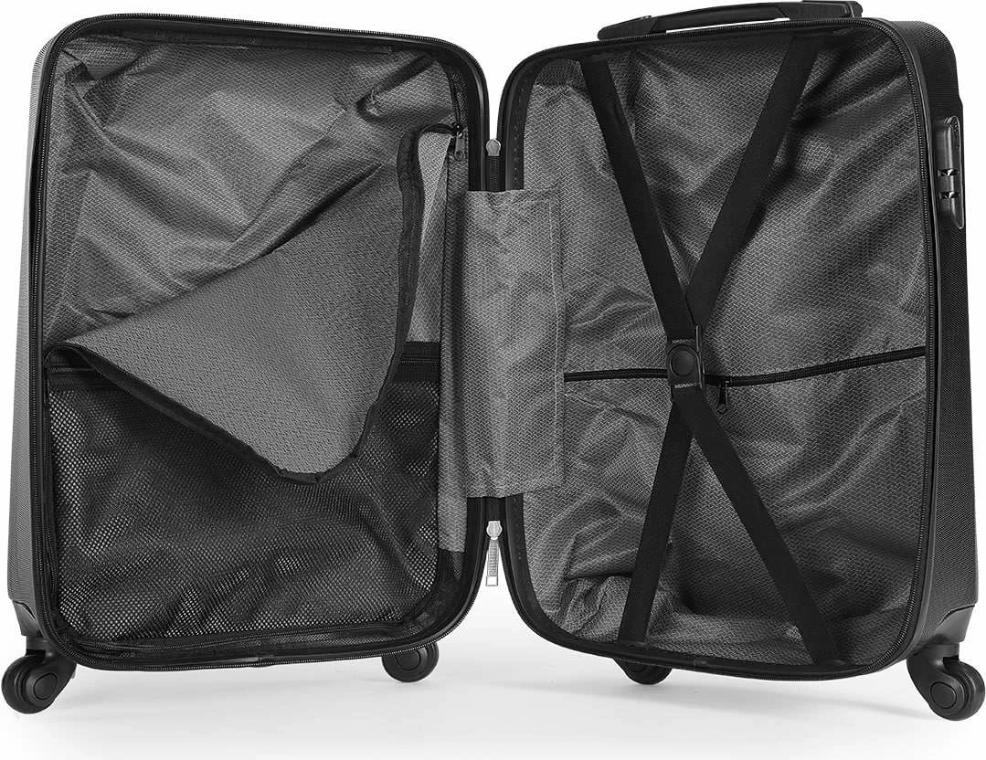 Valixhe udhëtimi Zoozie Bags, Wexta WL-280, e zezë