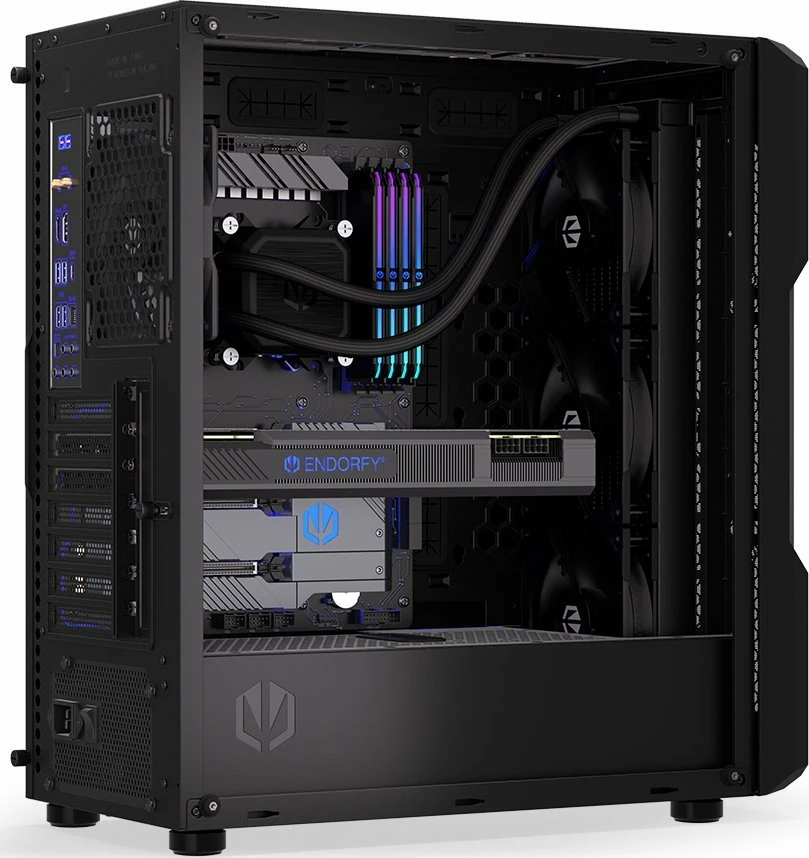 Ftohje me ujë AIO Endorfy Navis F360 EY3B003, radiator 360 mm, 3x120 mm PWM, e zezë