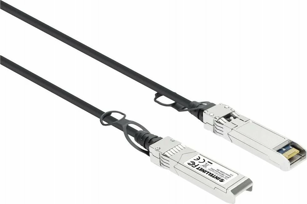Kabllo DAC Twinax SFP+ 10G Intellinet Network Solutions SFP+ në SFP+, 2 m, HPE-compatible, e zezë