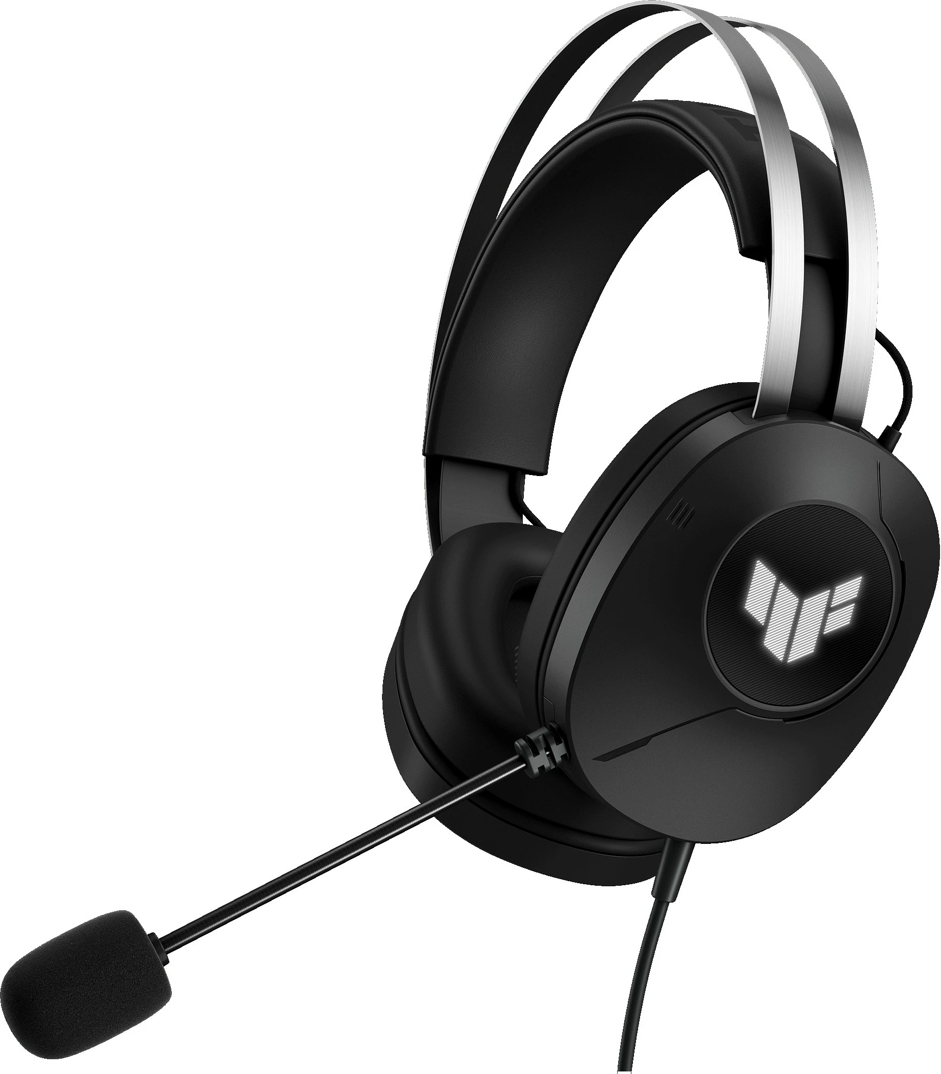 Kufje gaming ASUS TUF Gaming H1 Gen II, me kabllo, virtual 7.1 surround, USB, të zeza
