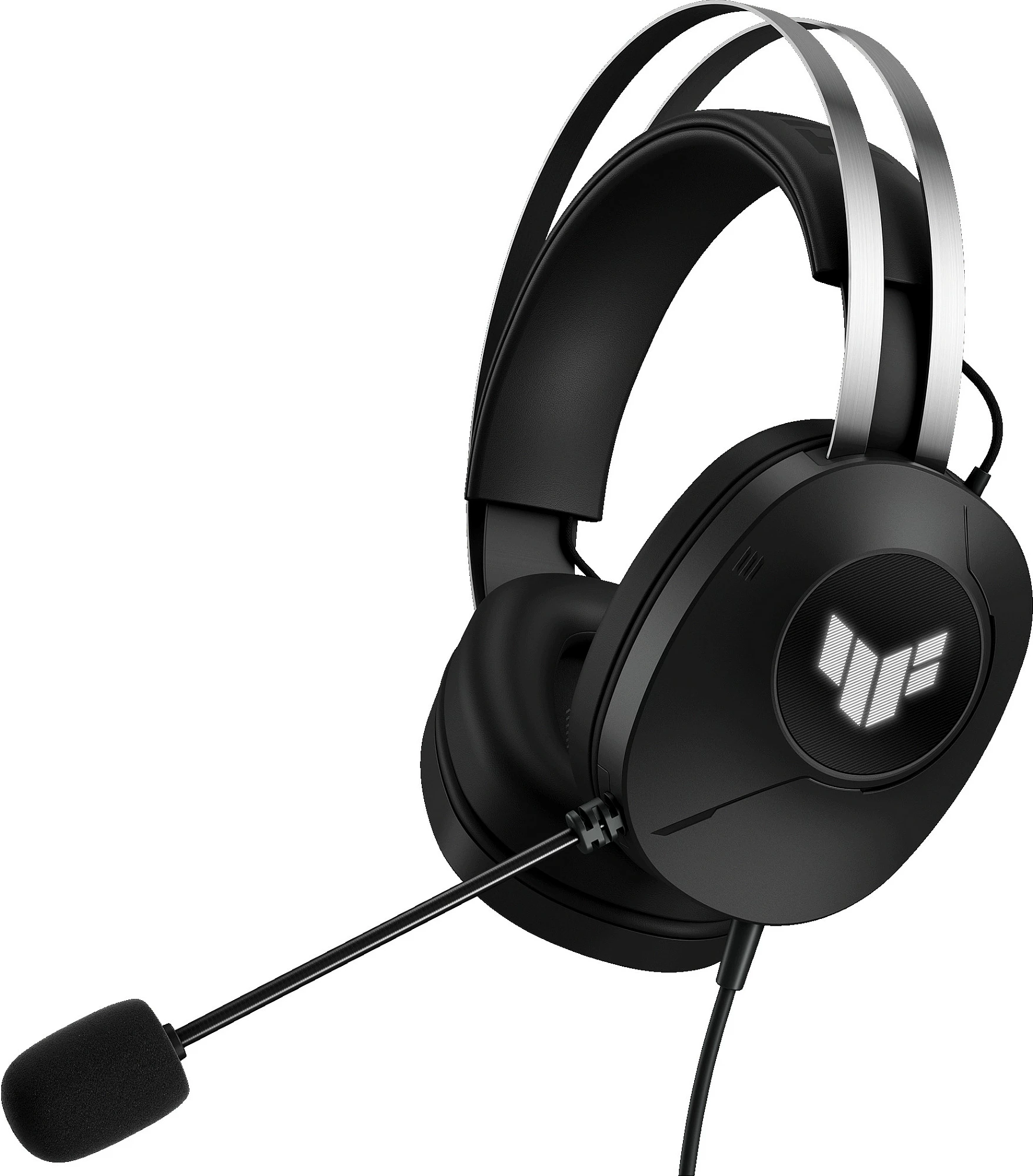 Kufje gaming ASUS TUF Gaming H1 Gen II, me kabllo, virtual 7.1 surround, USB, të zeza