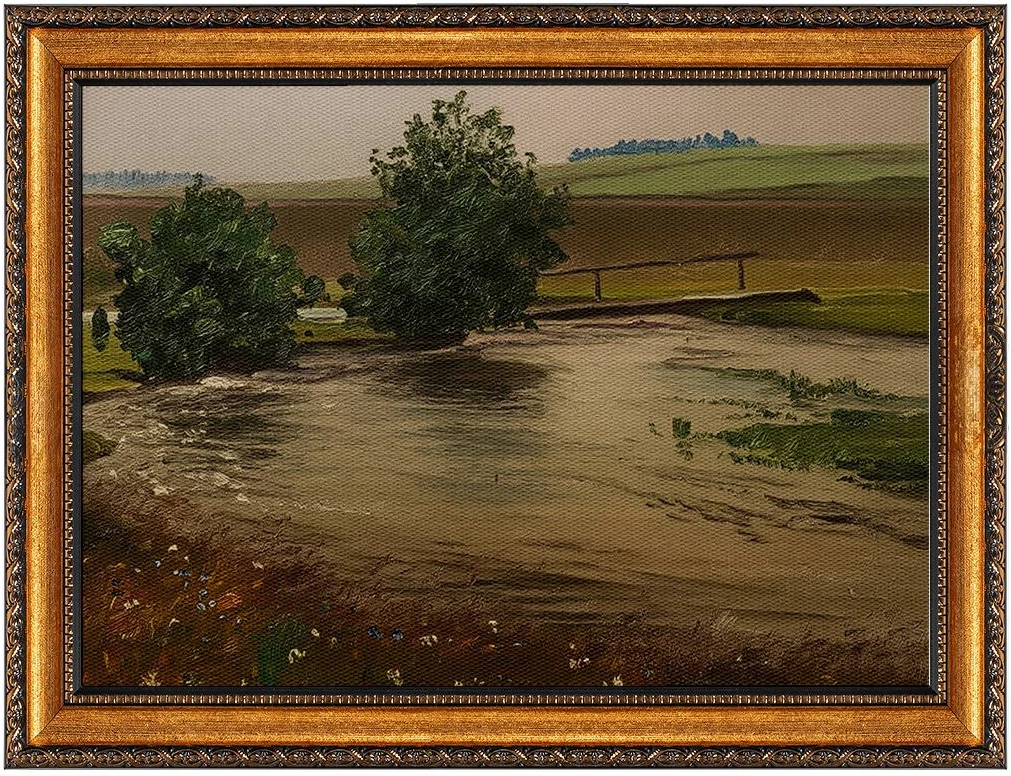 Pikturë dekorative në kanavacë me kornizë, Wallity, ATCRCVCNVSMDL43 - 50x70cm