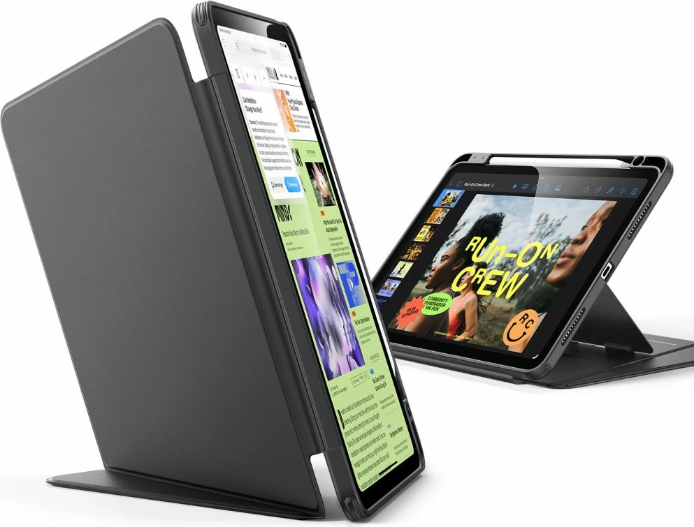 Mbështjellës ESR Flip Hybrid për iPad 10.9" (2020-2022) / 11" (2024-2025), i zi