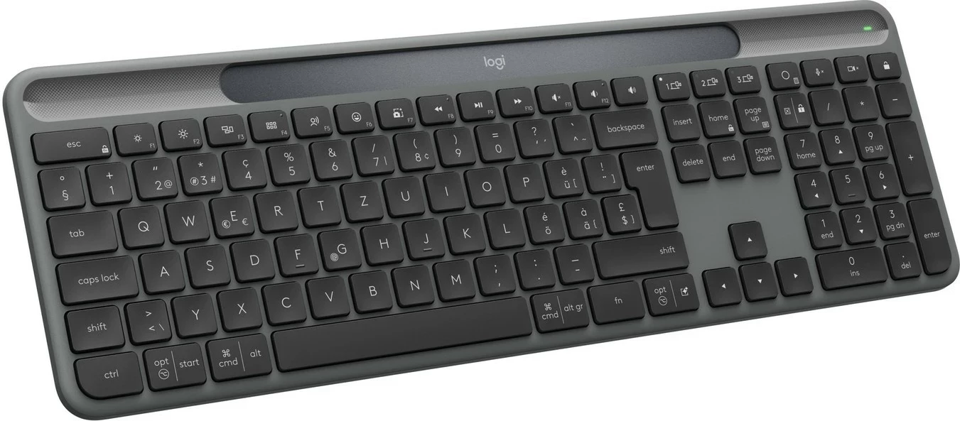 Tastierë Logitech Signature Slim Solar+ grafit