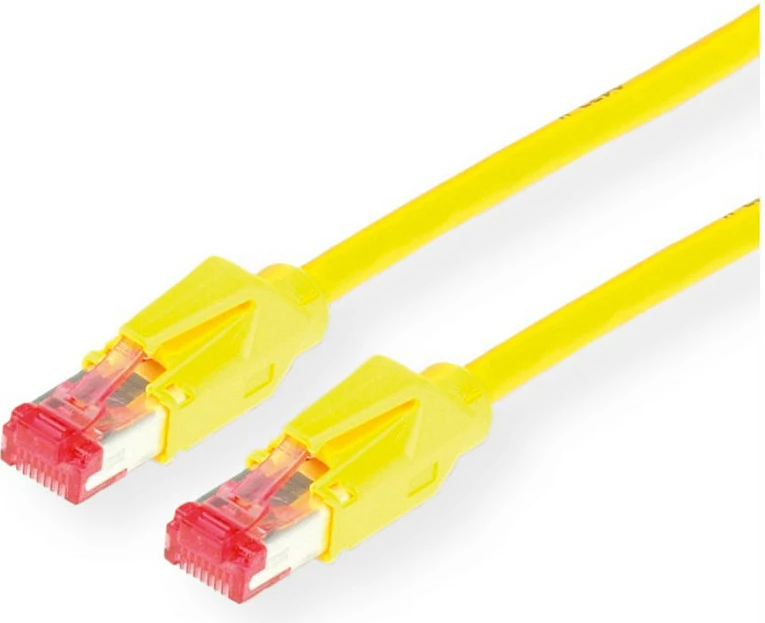 Kabllo rrjeti SECOMP ROLINE Cat6 3m S/FTP, RJ-45, LSZH, e verdhë