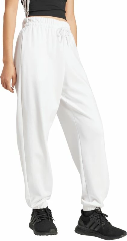 Pantallona të gjata adidas për femra, të bardha