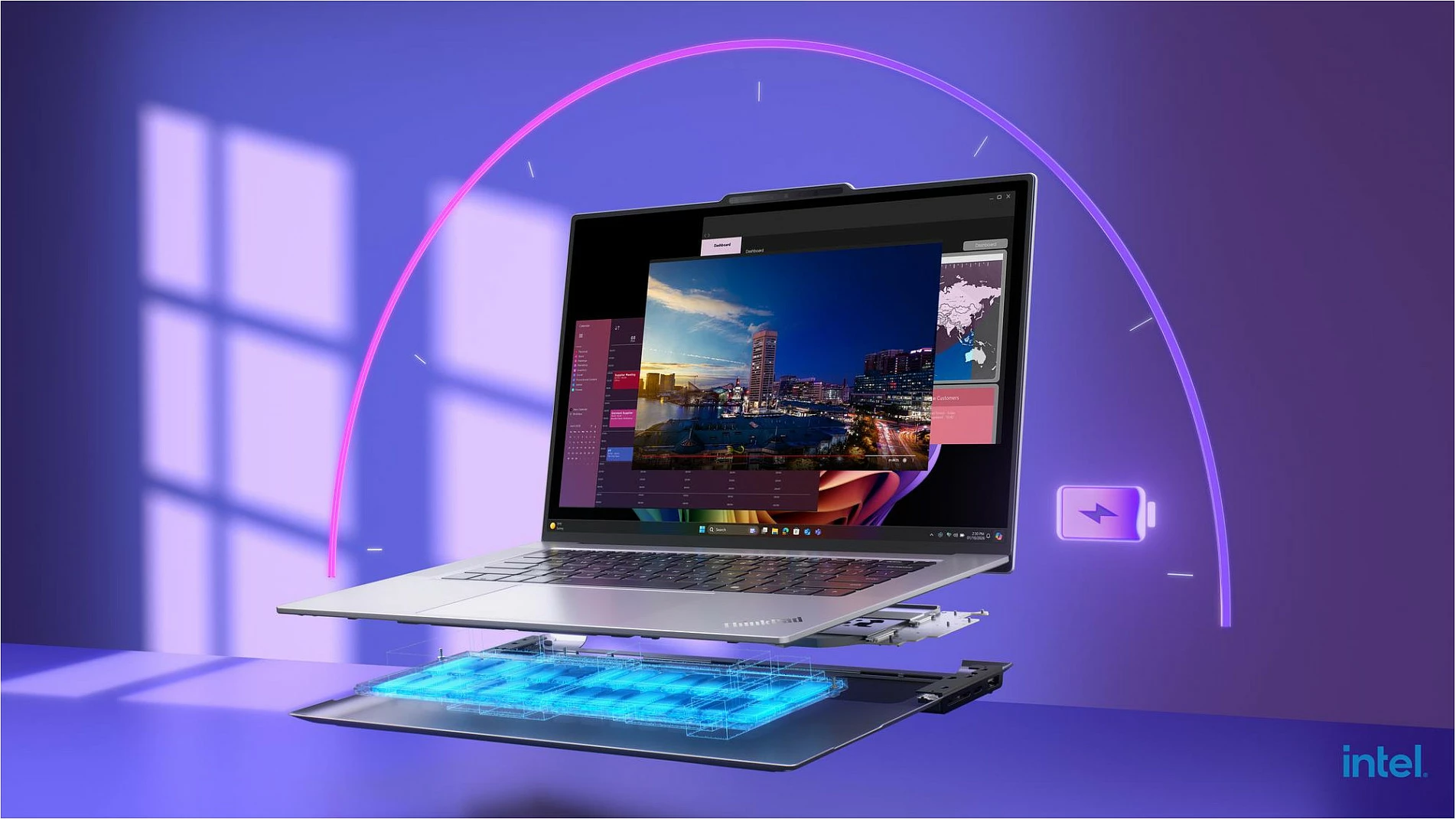 Laptop Lenovo ThinkPad X9-15p G1, X7 358H, 64GB RAM Memorje, 1TB SSD, 15.3" Touch, Windows 11 Pro, Gri
