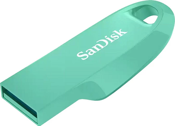 USB stik SanDisk Ultra Curve, USB 3.2, 32GB, e gjelbër