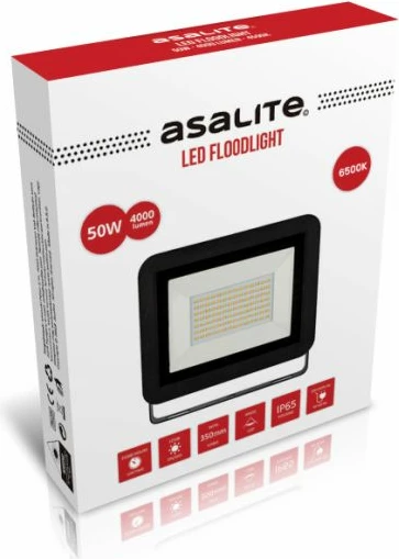 reflektor LED ASALITE ASAL0130 50W 6500K 4000Lm IP65, i zi
