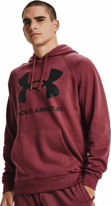 Duksi Under Armour Rival Fleece Big Logo HD për meshkuj, i kuq [Madhësia: XXL]