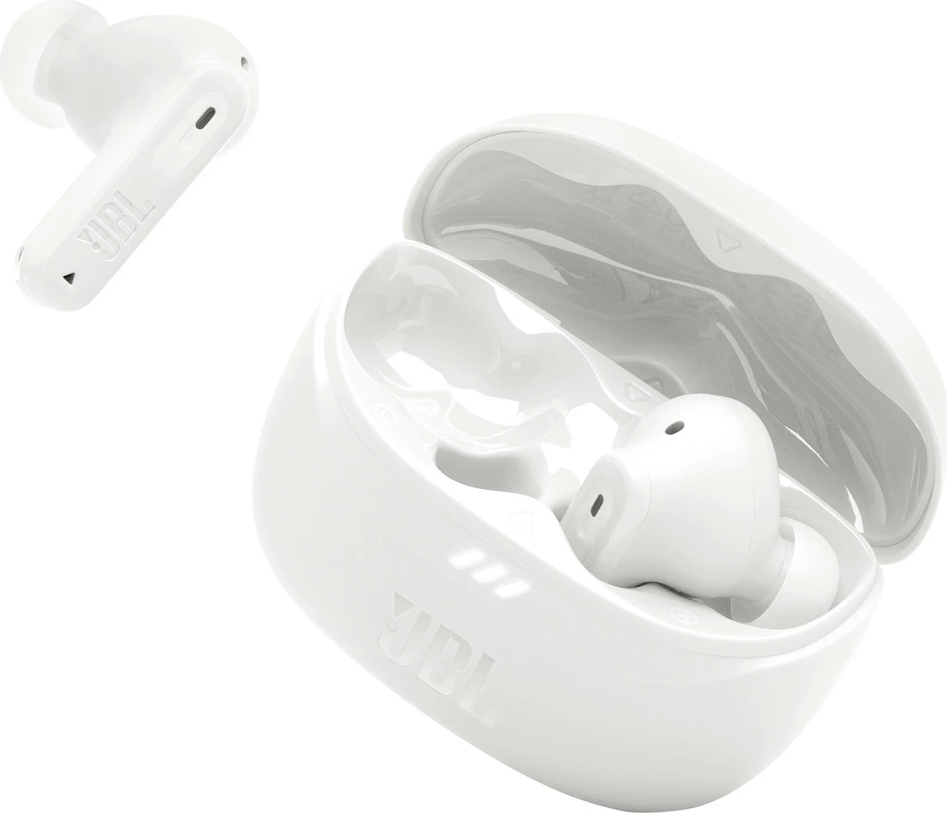 Kufje JBL Tune Beam 2, wireless, ANC, 48h, të bardha