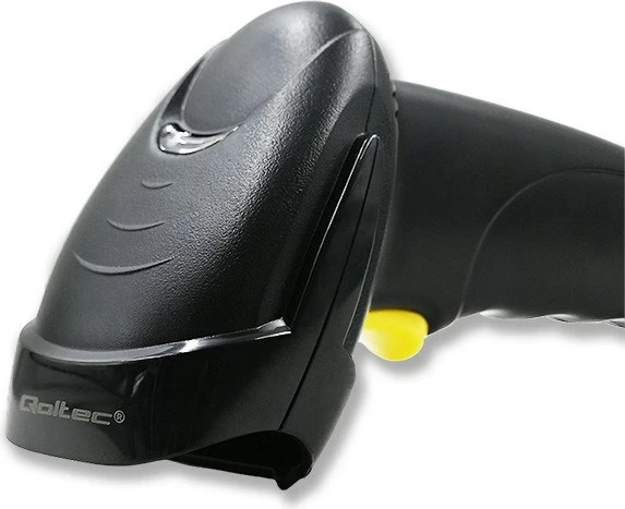 Skaner lazer Qoltec 50876, 1D, USB, i zi 6