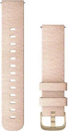 Rrip zëvendësues Garmin 20mm najlon, rozë, kapëse weissgold