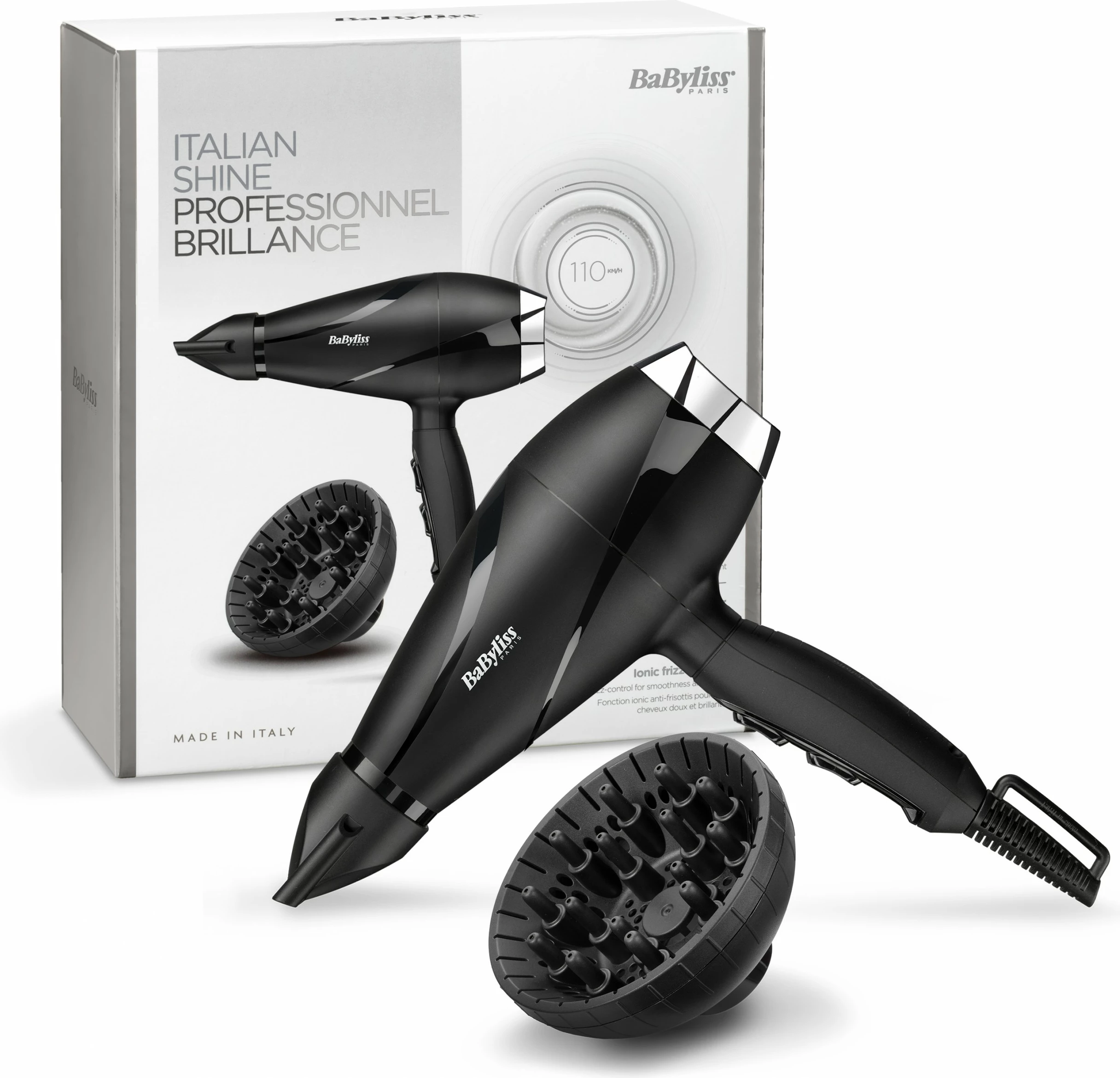 Tharëse flokësh BaByliss 6713DE 2200W e zezë