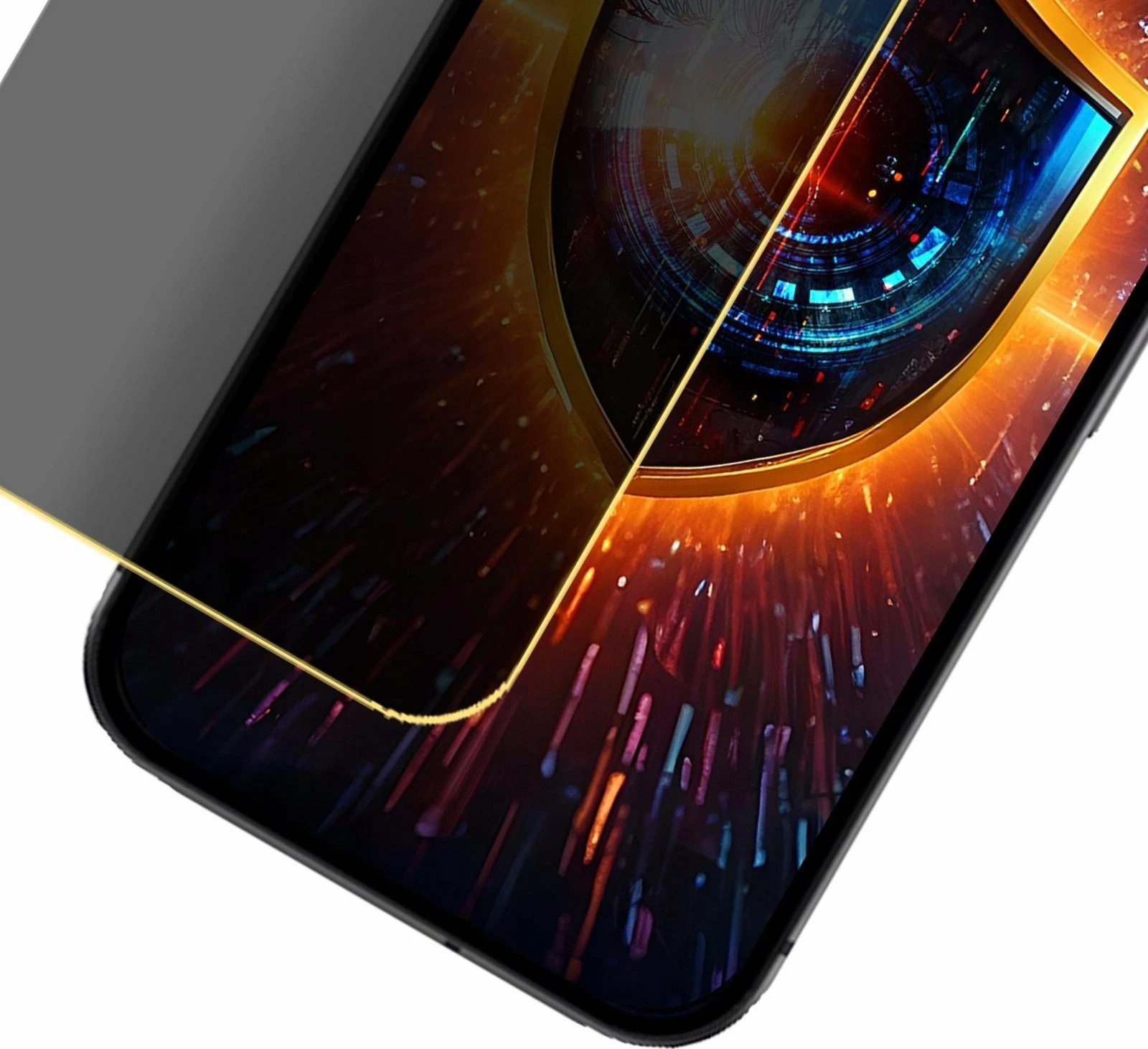 Foli mbrojtëse ekrani 3MK Silky Matt Privacy për Google Pixel 9A, matte privatësi, e zezë