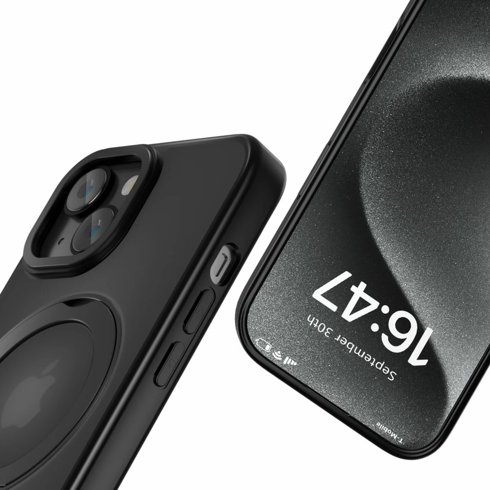 Mbështjellës Tech-Protect MagRing MagSafe për iPhone 15, i zi