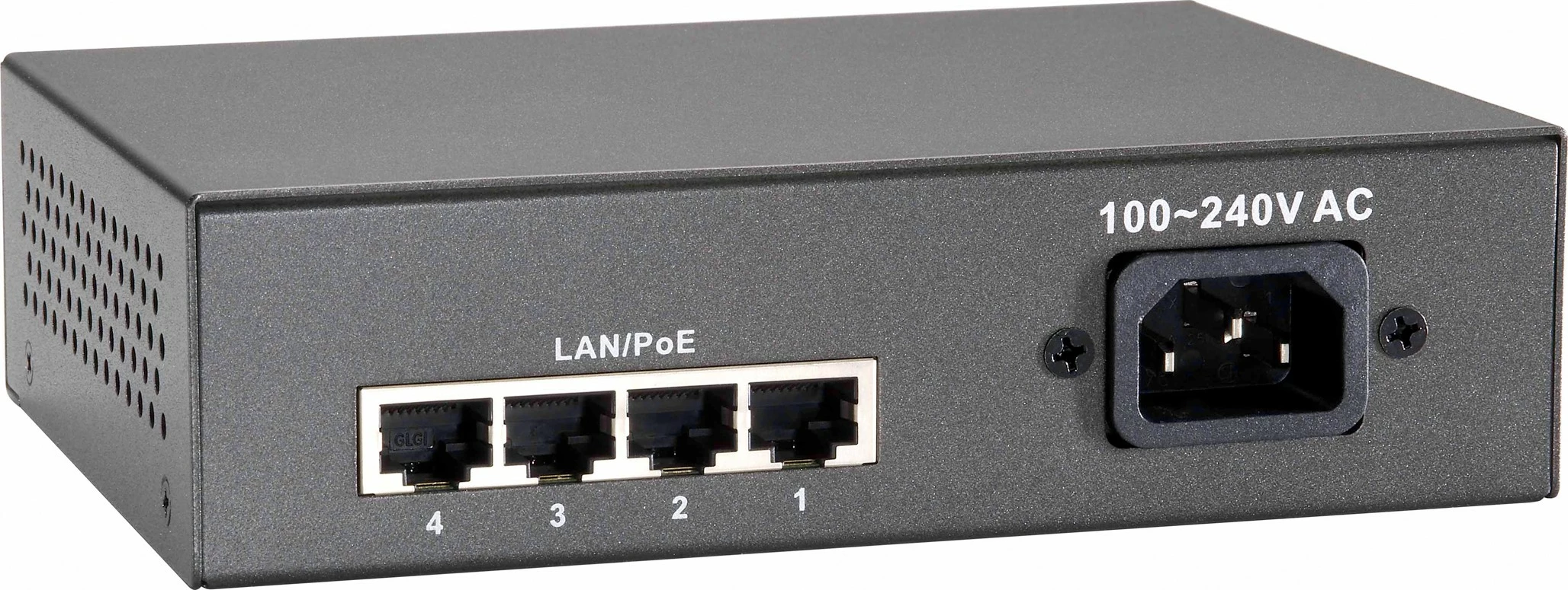 Switch LevelOne FEP-0511, 5-Port, PoE, Fast Ethernet, 65W