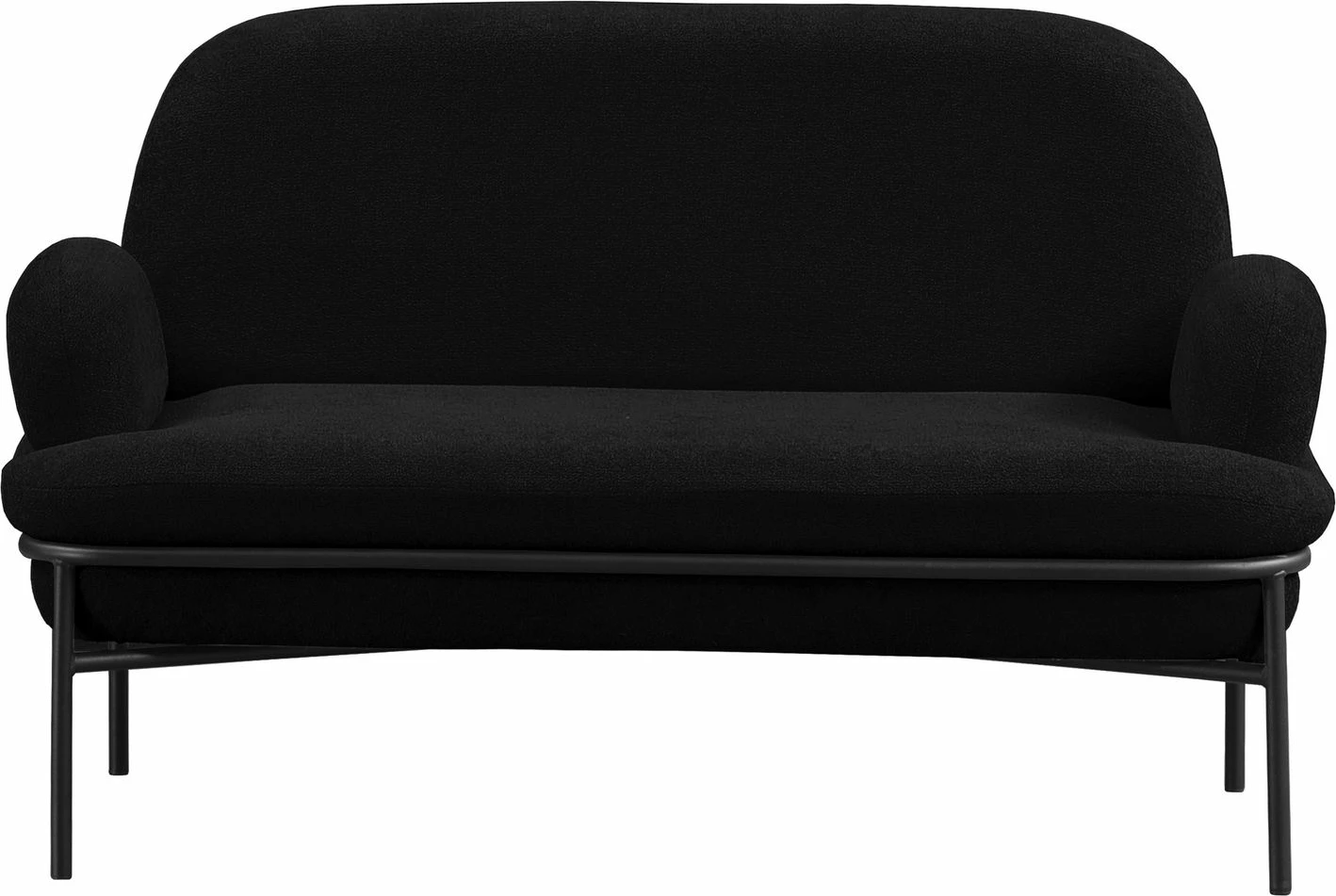 Divan dy ulëshe Atelier del Sofa, Aster, ngjyrë e zezë