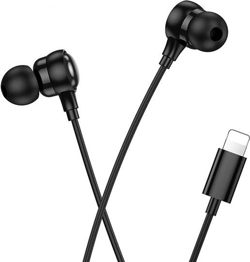 Kufje me tela HOCO M116 Benevolent, in-ear, e zezë