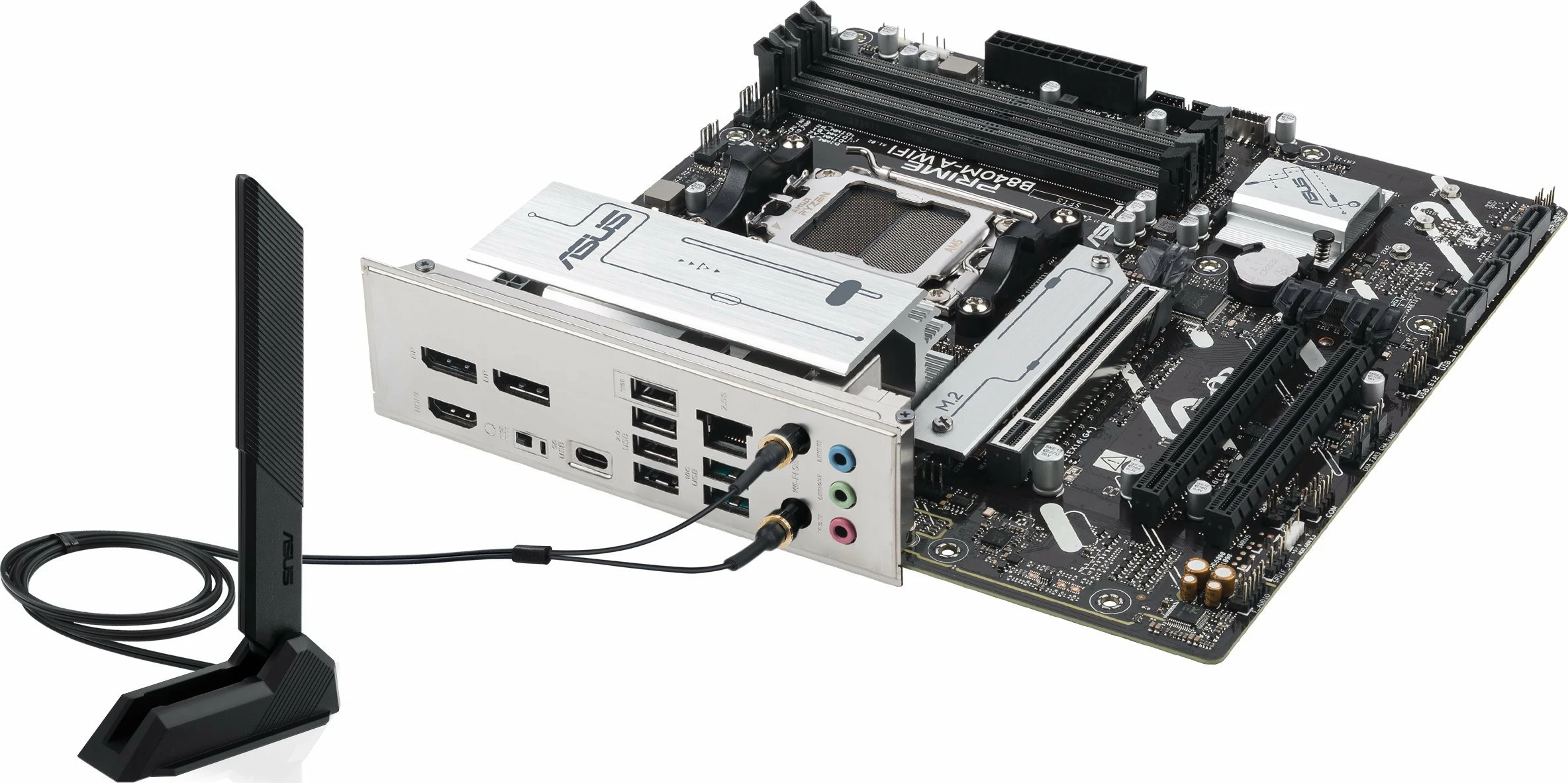 Pllakë amë Asus PRIME B840M-A WIFI Micro ATX AM5 DDR5 Wi‑Fi 6E