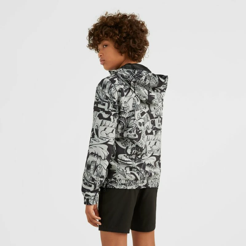 Jakne anorake për fëmijë O'Neill, të bardha e të zeza