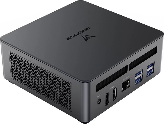 Kompjuter mini barebone, Minisforum UM790 Pro, Ryzen 9 7940HS, Radeon 780M, USB4, Wi‑Fi 6E, pa RAM/SSD/OS