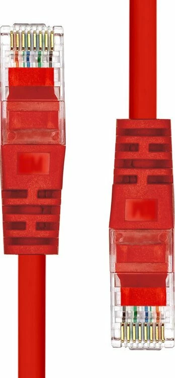 Kablë rrjeti ProXtend V-5UTP-0025R Cat5e 0.25 m U/UTP RJ-45 M/M e kuqe