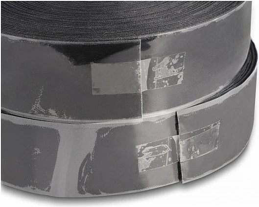 Shirit Velcro DeLOCK Heavy-duty, 15 m x 50 mm, vetë-ngjitës, i zi