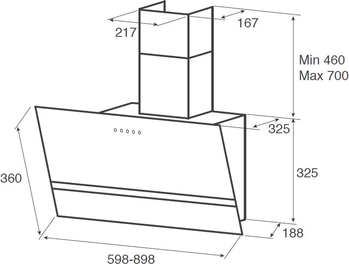 Turboair Napa KITTY BL/A/60, 60 cm, Xham i Zi (PRF0114567A)