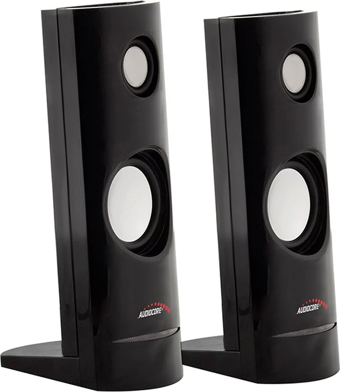 Bokse AUDIOCORE AC860, 2.0 kanale, 4 W, të zeza