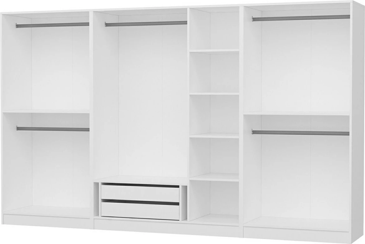 Dollap Skye Decor, i bardhë, Kale - 4931