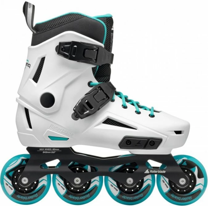 Rollera për femra Rollerblade, të bardha