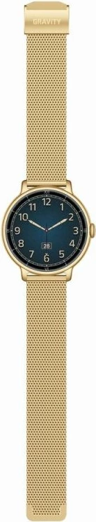 Smartwatch për femra Gravity GT33-1, rrip i artë + rrip rozë