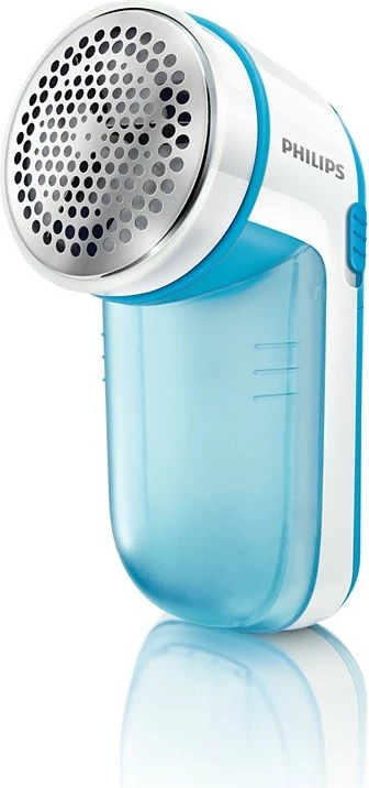 Makinë heqëse pushi Philips GC026/00, me 2 bateri AA, e bardhë