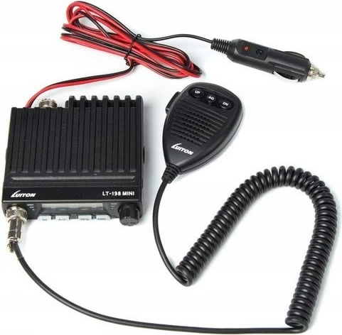 Radio CB Luiton LT-198, AM/FM, me prizë çakmaku, e zezë