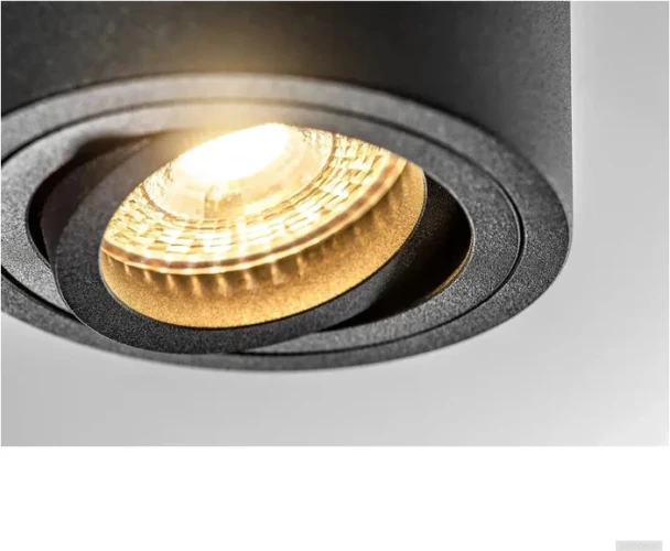 Spot tavanor GTV AVEIRO BIS 1xGU10 230V IP20 Ø80x90mm, i zi