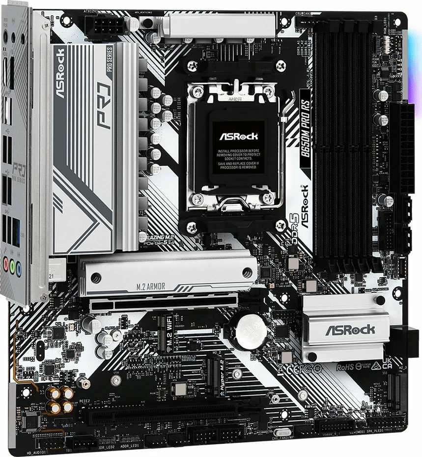 Pllakë amë ASRock B650M PRO RS Micro ATX DDR5