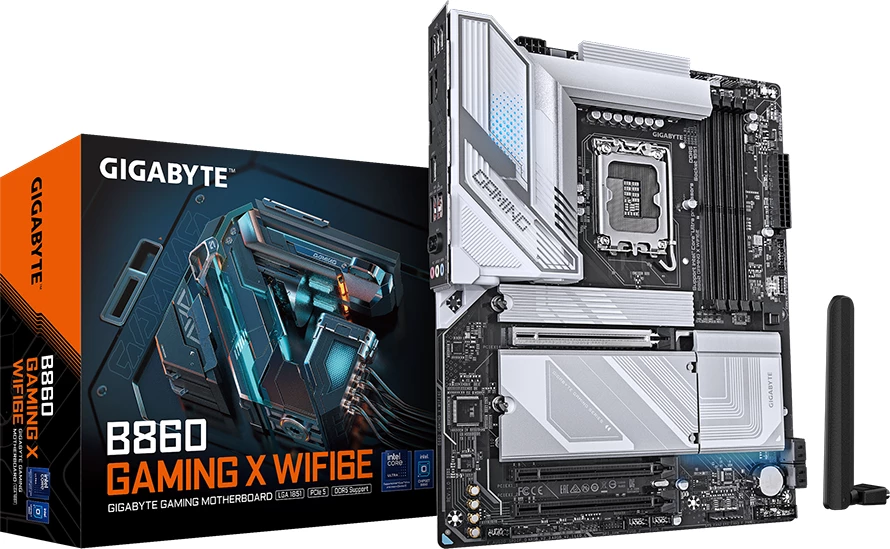 Pllakë amë GIGABYTE B860 Gaming X WiFi6E, LGA1851, ATX, 4x DDR5