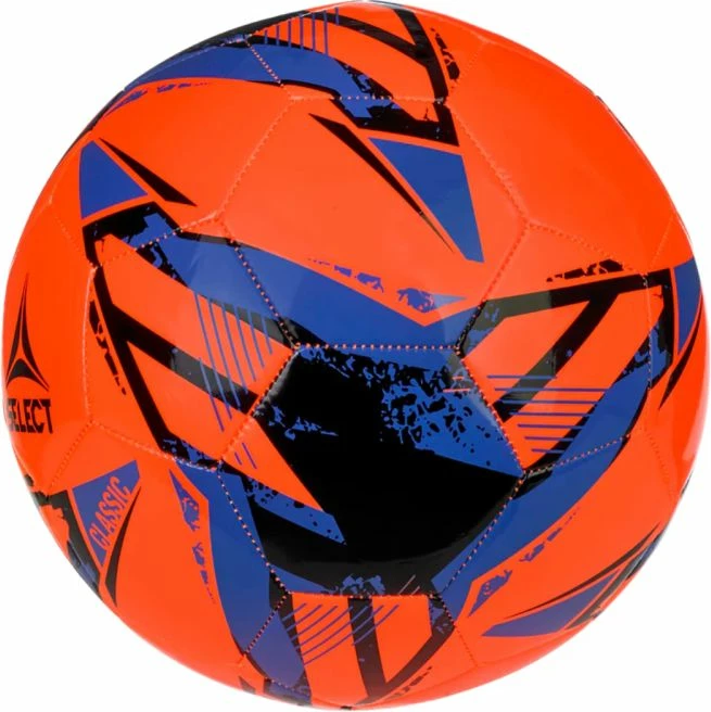 Top futbolli Select Classic v26, portokalli/kaltër/e zezë [Madhësia: 4]