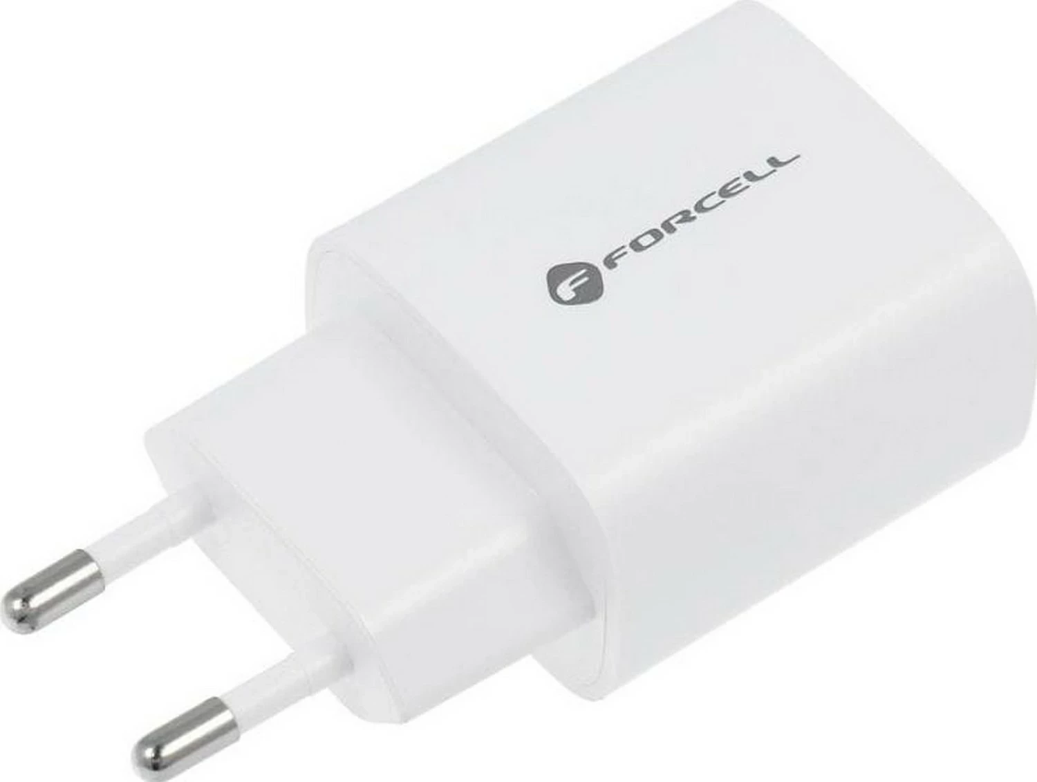 Karikues Forcell F-Energy TFK-30WPD, 30W, USB-A & USB-C, bardhë