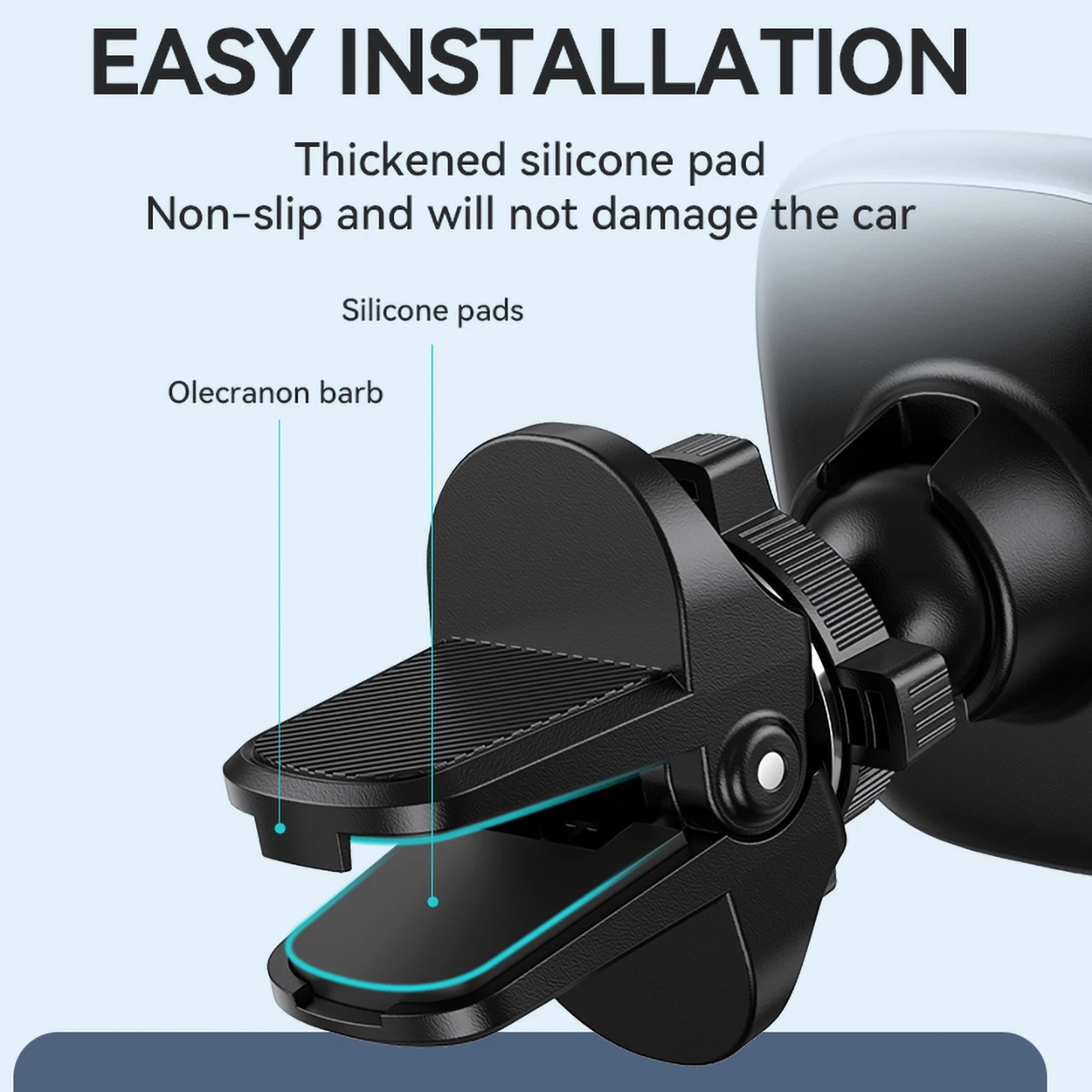 Mbështjellës magnetik për makinë Wozinsky WUMTK, për grilë ajri, i zi