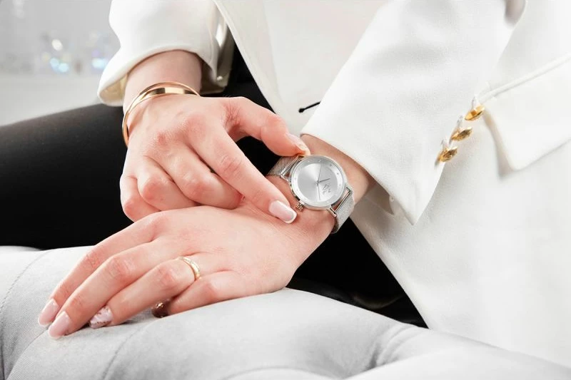 Orë dore femrash Giewont GW4130-B1, argjend