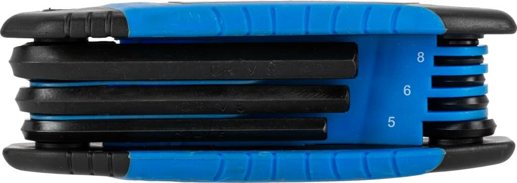 Set çelësa imbus palosës PROLINE 48361 1.5-8 mm (8 copë) blu/zi