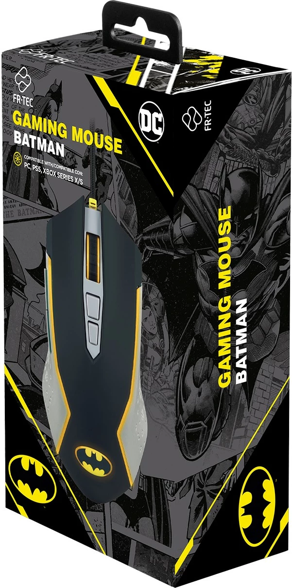 Maus gaming Blade DC Batman me kabllo, i zi