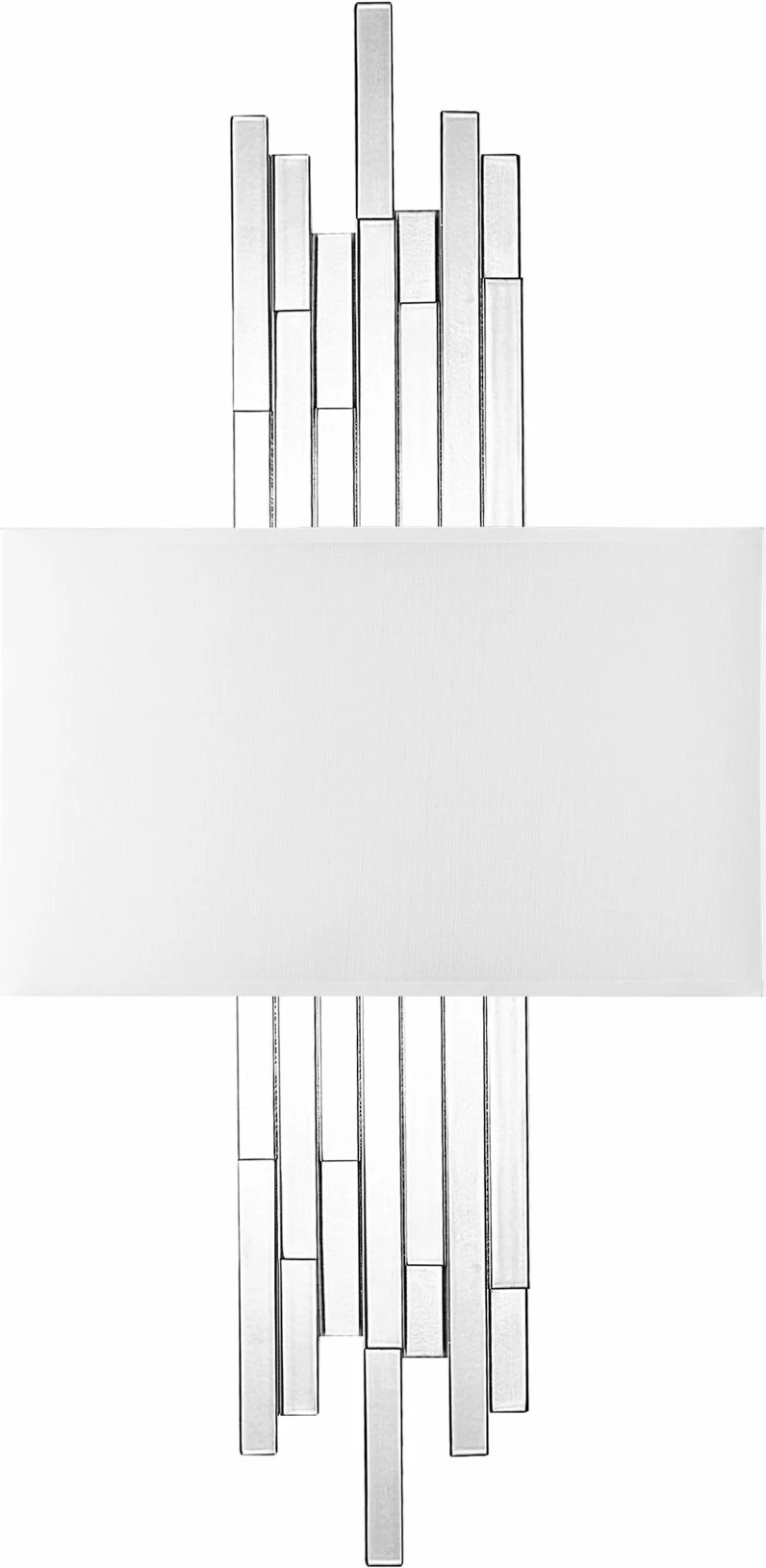 Llambë muri Opviq, Axıs - 15121, metal dhe pëlhurë, e bardhë