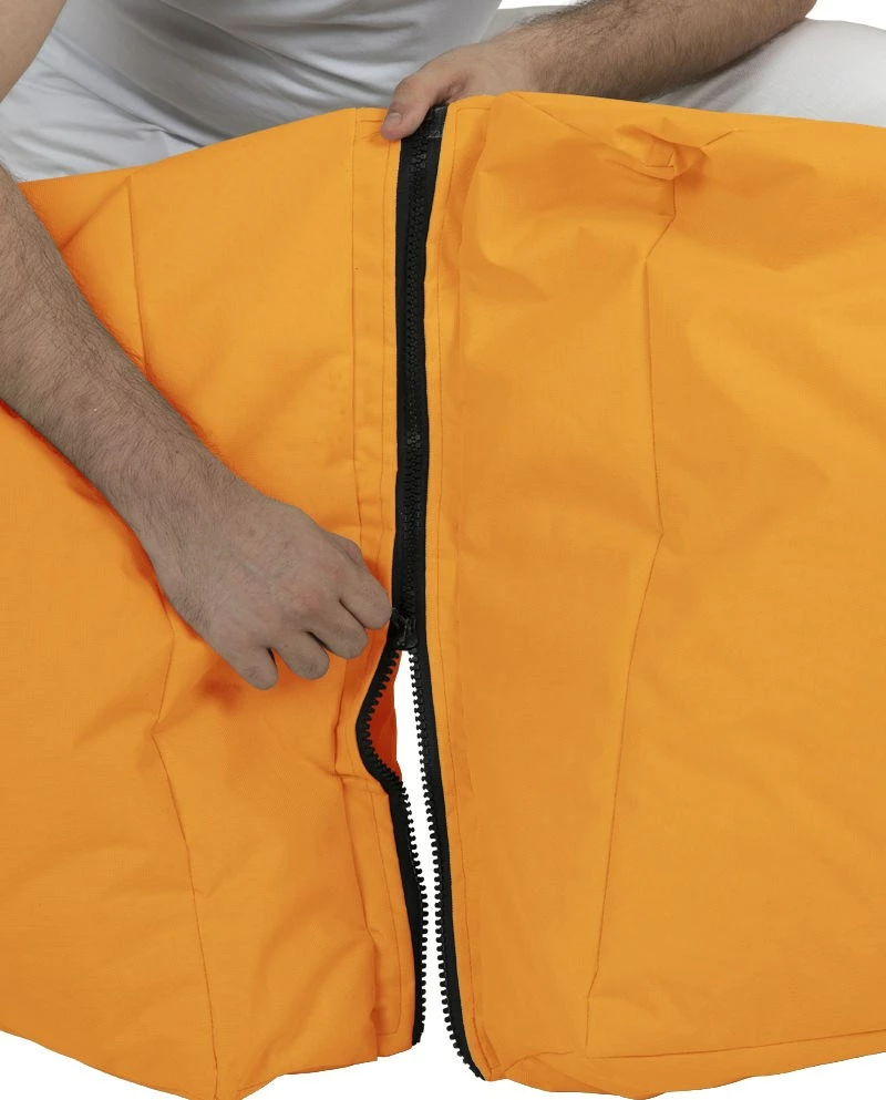 Puf kopshti, portokalli, Atelier del Sofa, Siesta Sofa Bed Pouf