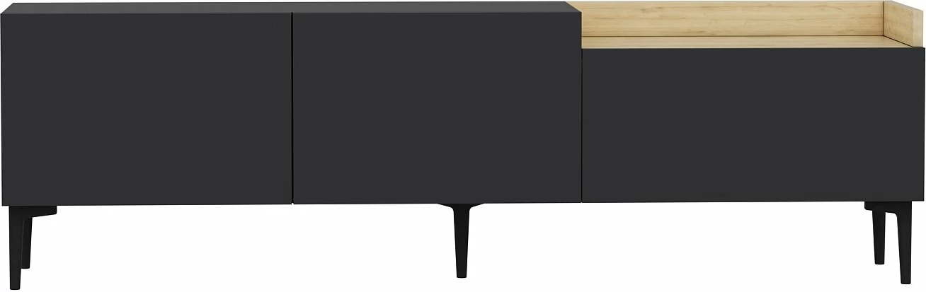 Komodë TV Hanah Home, Mia, ngjyrë antracit