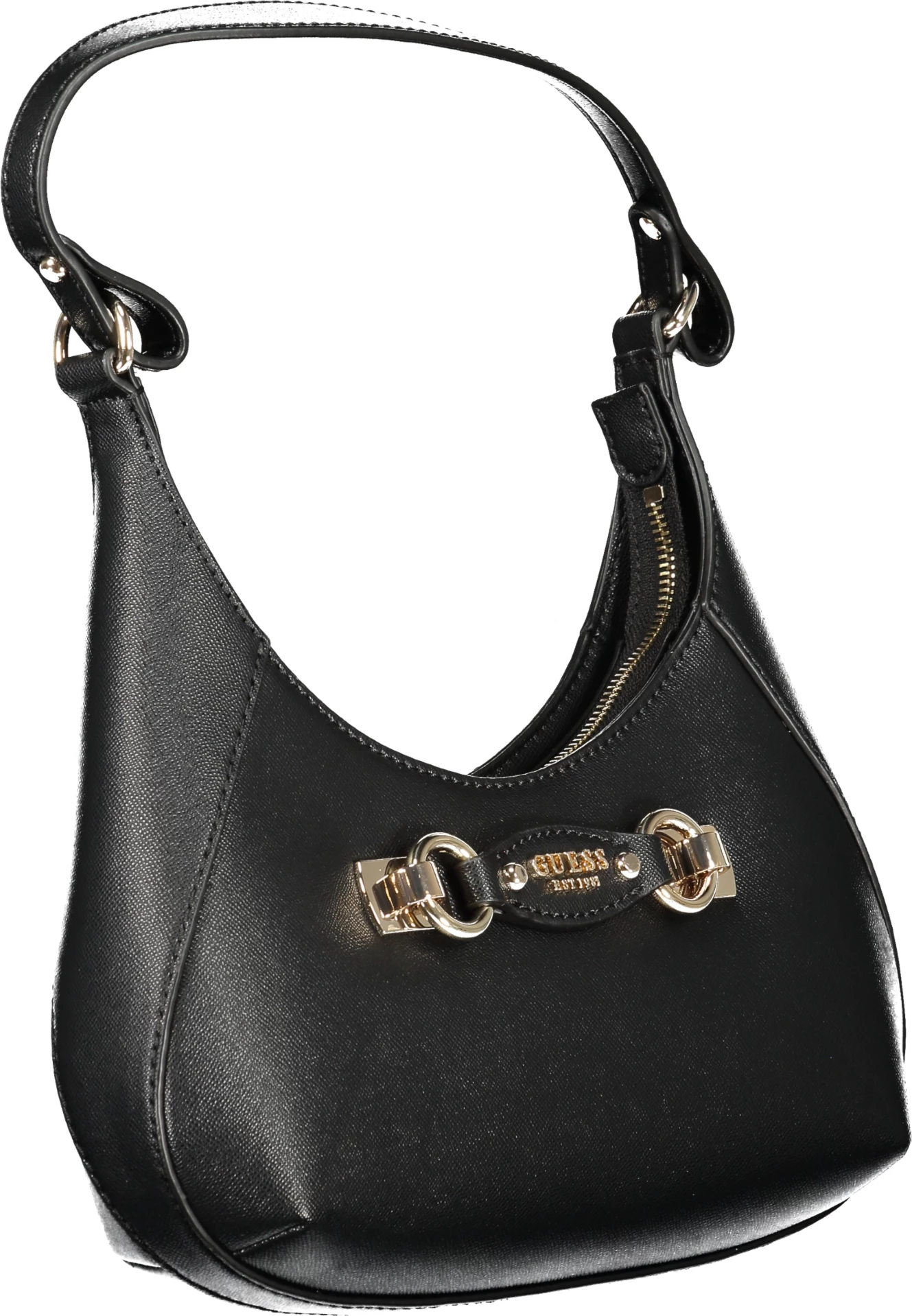 Çantë GUESS JEANS MIMINA BAG femra, e zezë